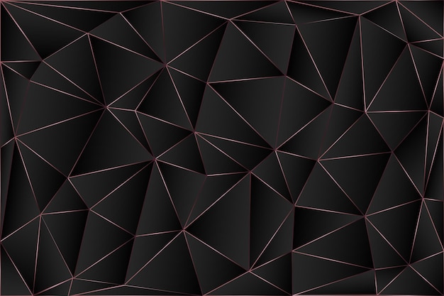 Estetyczne czarne geometryczne mozaiki abstrakcyjne tło