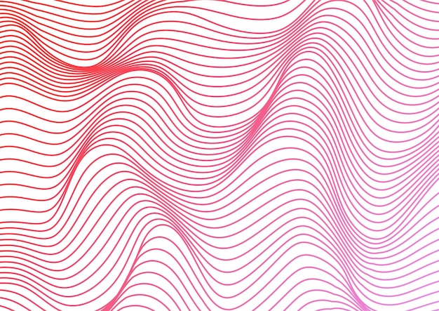Estetyczny Gradient Art Line Background
