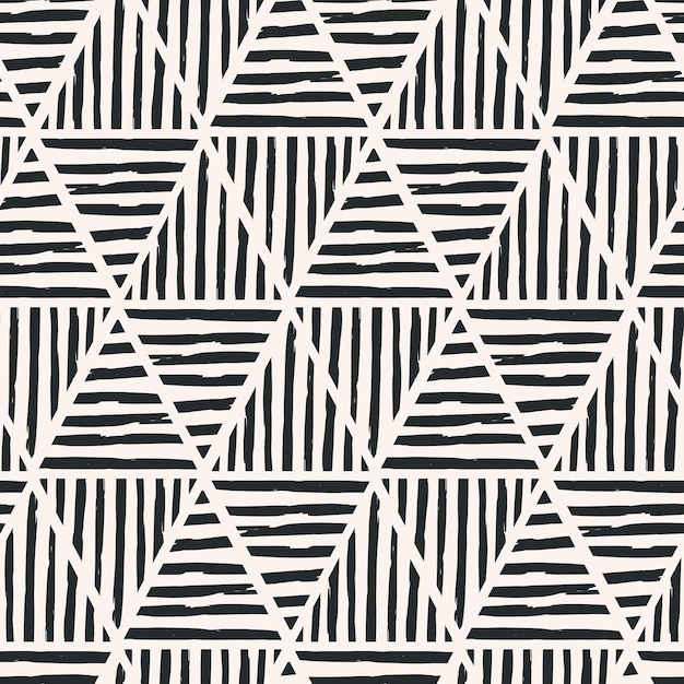 Plik wektorowy estetyczny współczesny wzór do druku z abstrakcyjnymi kształtami pociągnięcia pędzlem o minimalnej linii