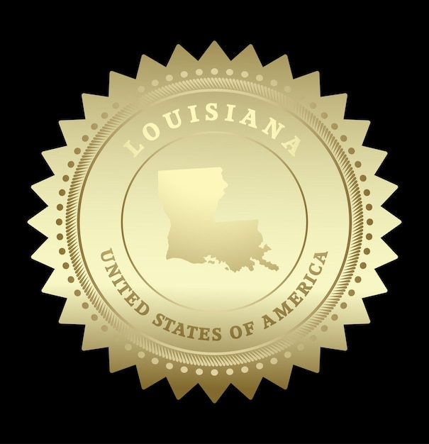 Etykieta Gold Star Louisiana