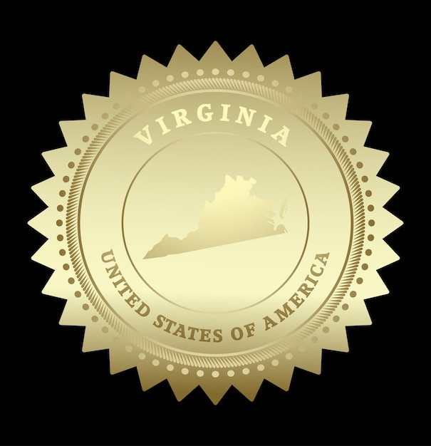 Etykieta Gold Star Virginia