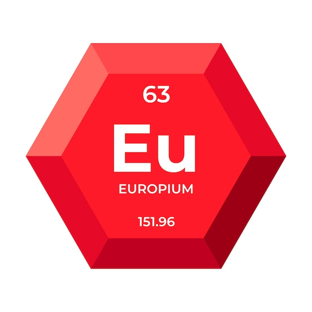 Europ To Pierwiastek Chemiczny Nr 63 Z Grupy Lantanowców