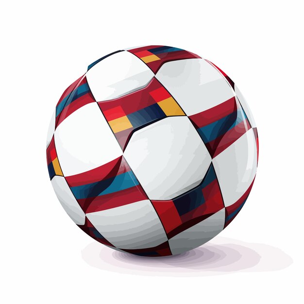 Plik wektorowy european_soccer_ball_vector_illustration