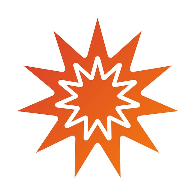 Plik wektorowy explosion icon style