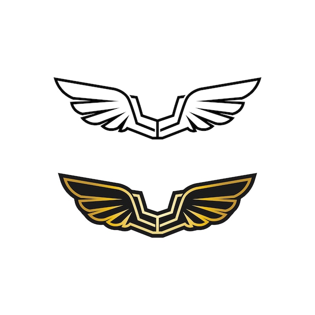 Falcon Eagle Bird Logo Szablon Wektora Ikonę