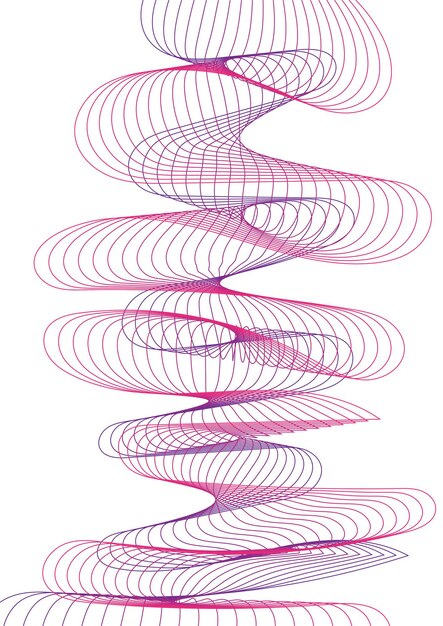 Plik wektorowy faliste linie dla elementu linii mieszania tła streszczenie tło