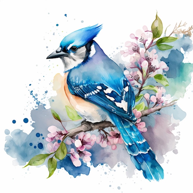 Farba Akwarelowa Blue Jay