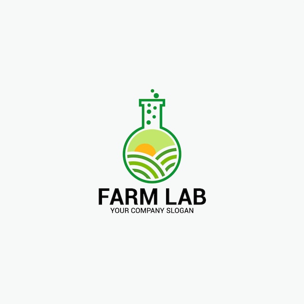 Plik wektorowy farm lab