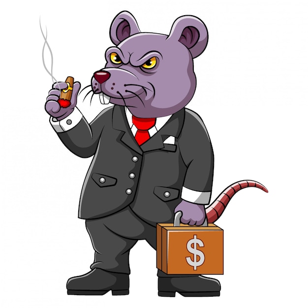 Fat Rat Corrupter Z Biznesowym Pakietem Ilustracji