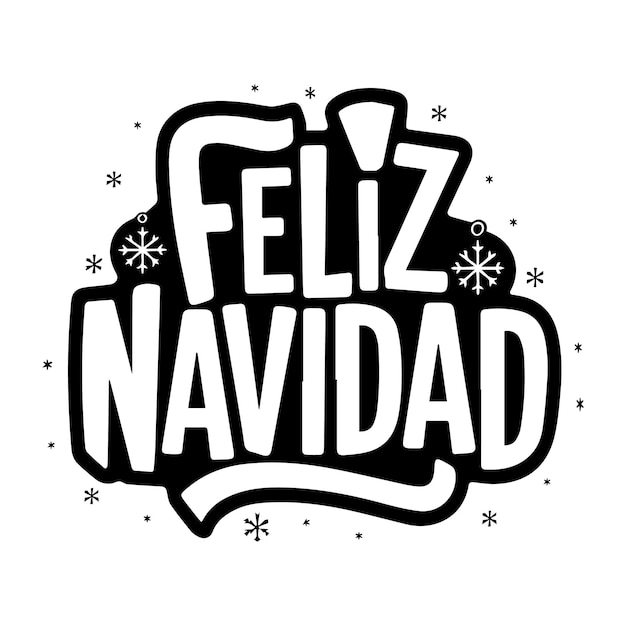 feliz navidad wektor na zdjęciu