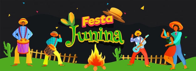 Festa Junina Concept.