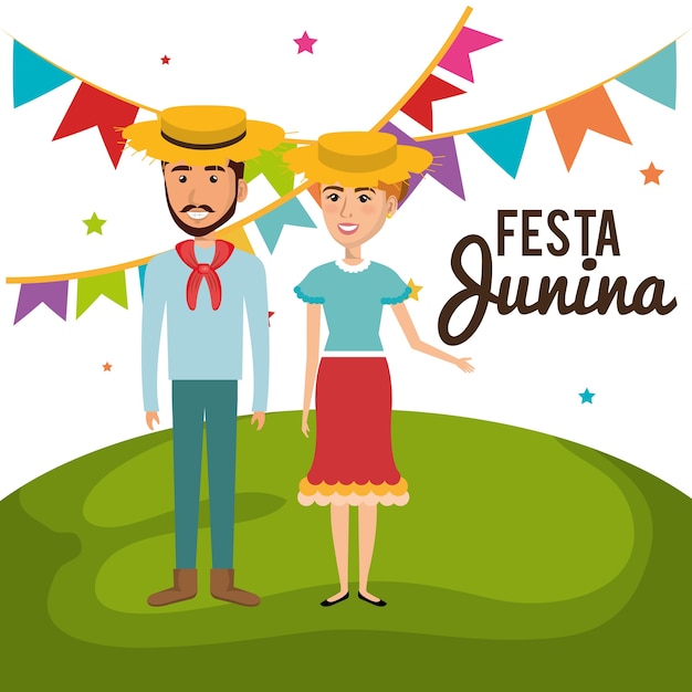 Plik wektorowy festa junina