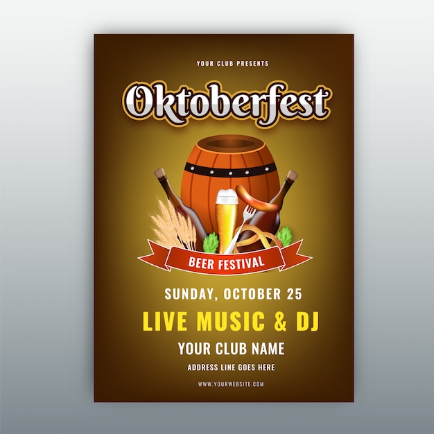 Festiwal Piwa, Ulotka Oktoberfest.