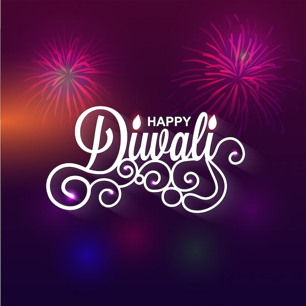 Festiwal świateł, Happy Diwali Background.