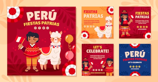 Fiestas Patrias Peru Celebracja Postów Na Instagramie