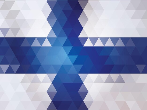 Finlandia flaga Vector