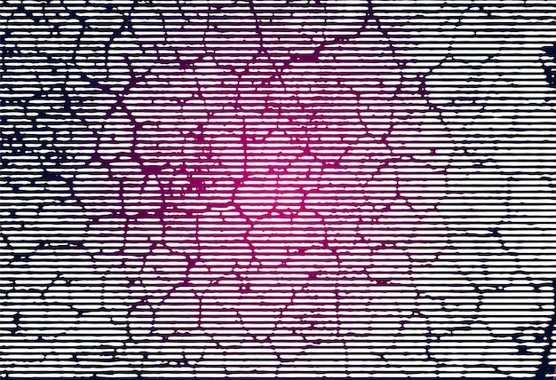 Fioletowe I Czarne Tło Z Liniami Grunge Tekstura Wektorowy Gradient Kolor Efekt Hałas Tekstura