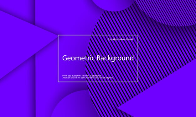 Fioletowe Tło. Streszczenie Geometryczny Wzór.
