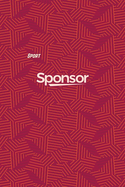 fioletowy plakat z logo sportu