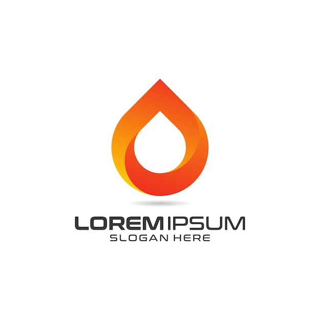Firma ikona logo olej