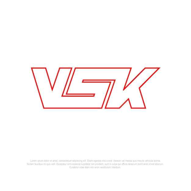 Firma Logo Vsk