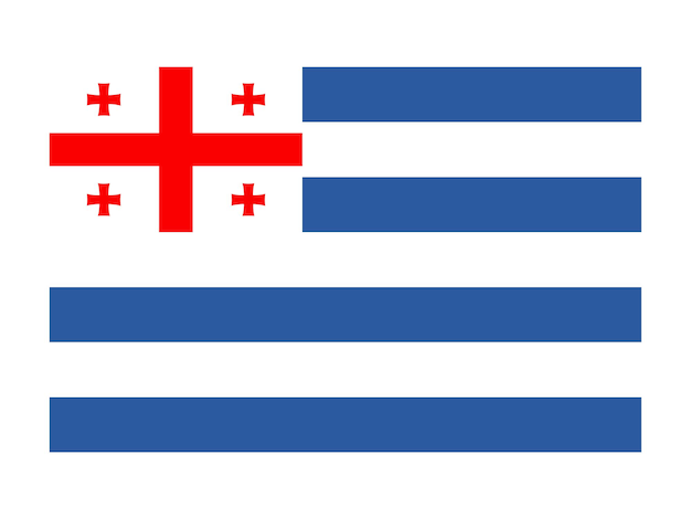 Flaga Adżarii Flaga światowa Ikona Oficjalna Flaga Narodowa Flaga Międzynarodowa