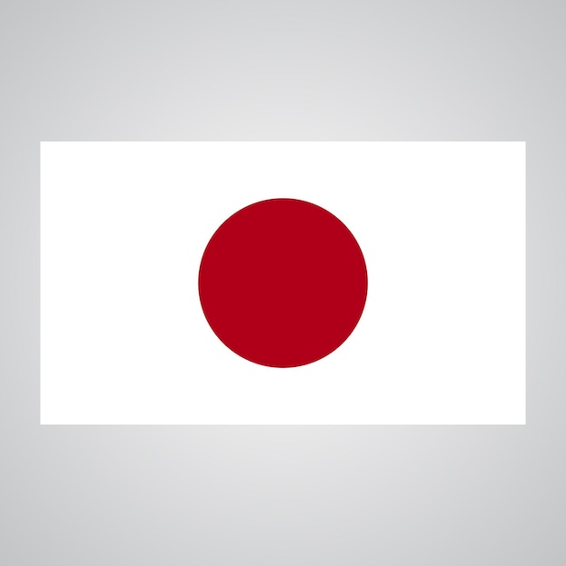 Plik wektorowy flaga japonii