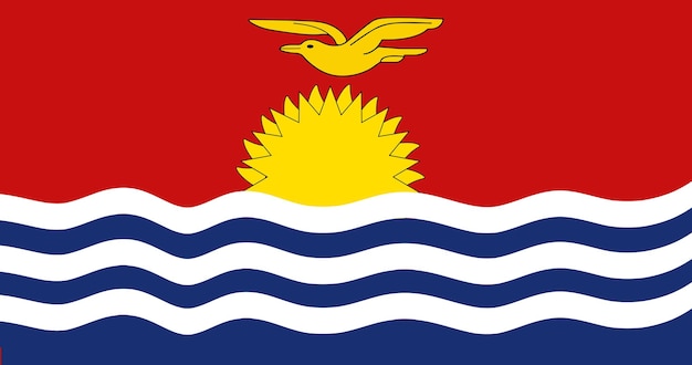 Flaga Kiribati W Wektorze