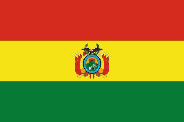 Plik wektorowy flaga narodowa boliwii