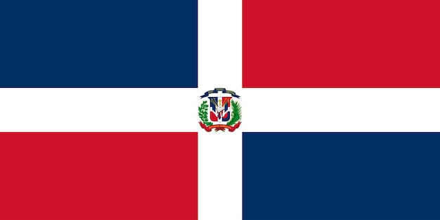 Flaga narodowa Republiki Dominikany