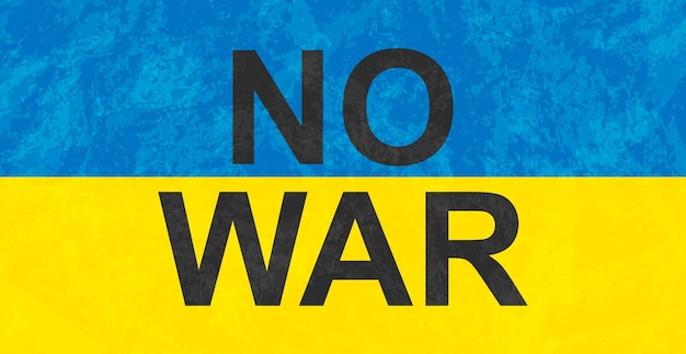 Plik wektorowy flaga niepodległego państwa ukrainy bez wojny ilustracja wektorowa