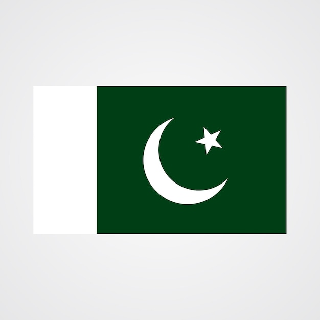 Plik wektorowy flaga pakistanu
