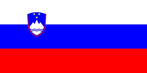 Flaga Słowenii Flaga Naród