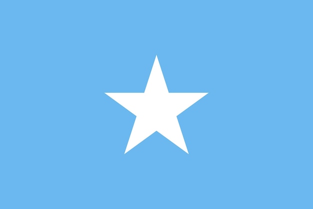 Plik wektorowy flaga somalii