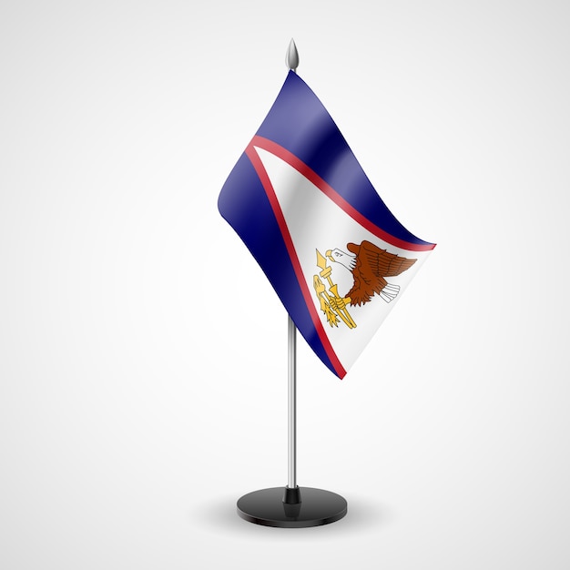 Flaga stołowa Samoa Amerykańskiego