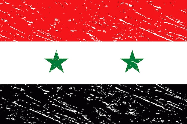 Plik wektorowy flaga syrii