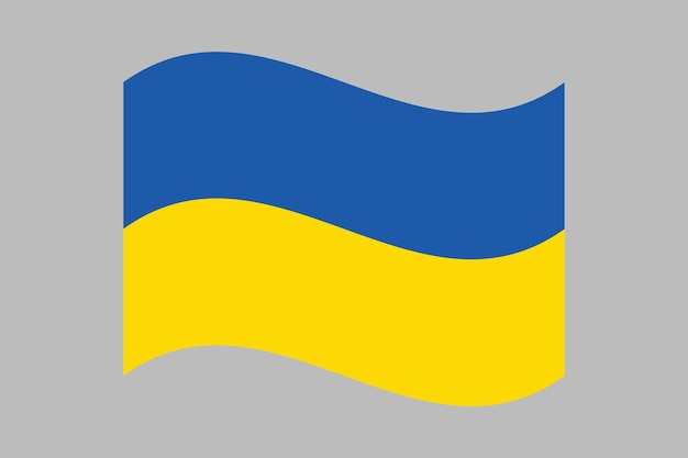 Flaga Ukrainy Flaga Ukraina wektor ukraiński flaga symbol kolor oryginału