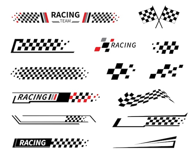 Flaga wyścigowa Flaga karetowa Pasy wyścigowe Sport karetowa Grafika motorsportowa