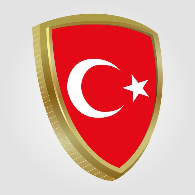 Flaga Złotej Tarczy Turcji