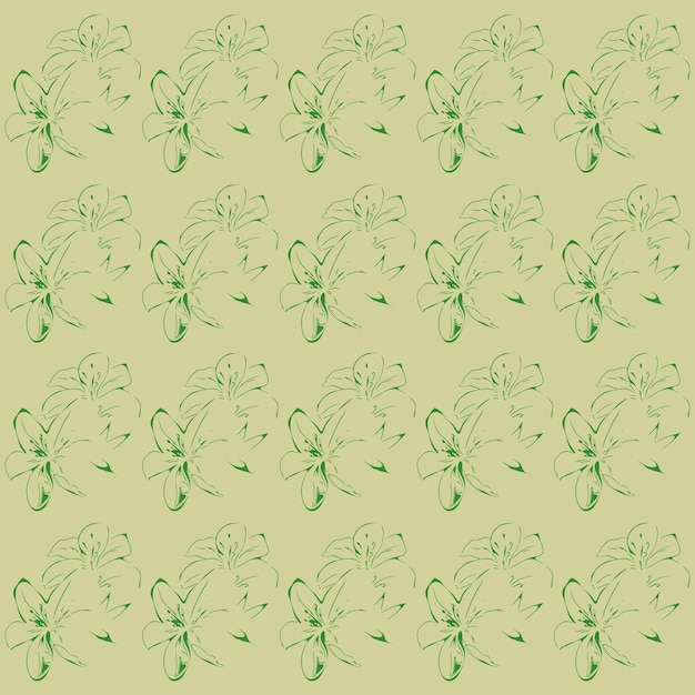 Floral tle