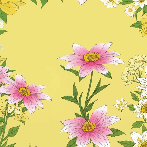 Plik wektorowy flower background