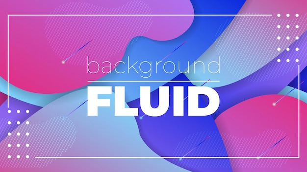 Fluid Abstract Composition for Backgrounds and Presentations