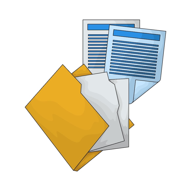 Wektor folder