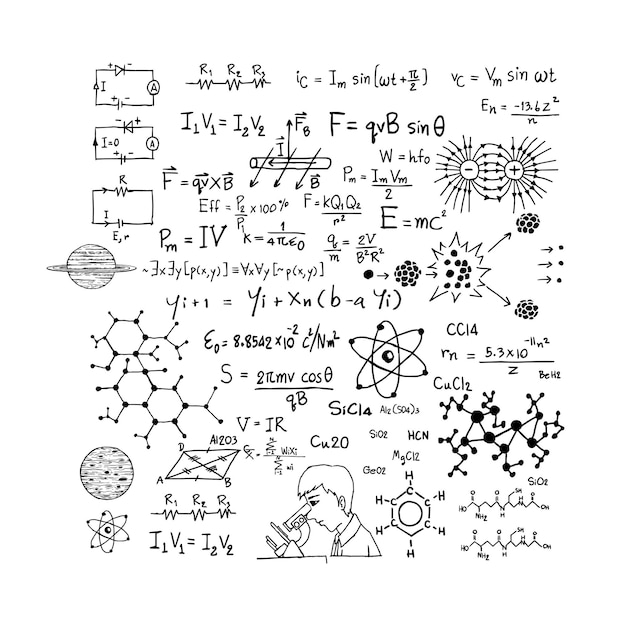 Formuły i równania fizyki i chemii
