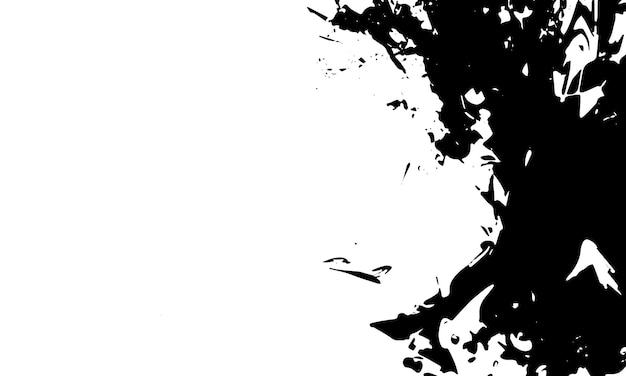 Formy abstrakcyjne plamy tekstura grunge tło wektorowe