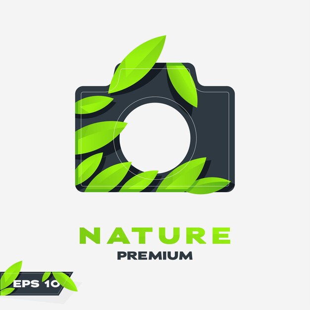 Fotografia Natura Liście Logo