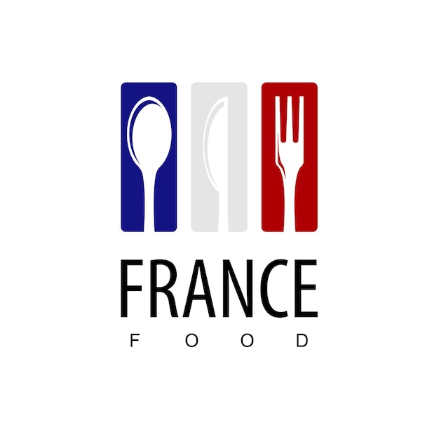 Francja Jedzenie, Restauracja Logo