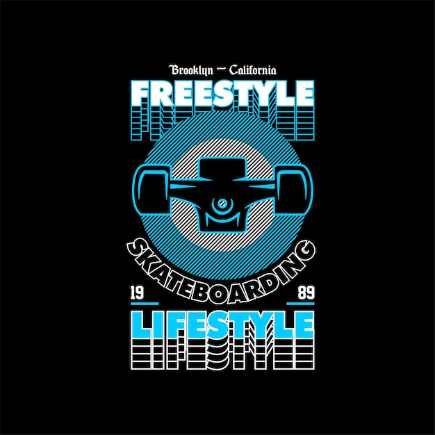 Freestyle Sakteboarding Brooklyn California Vintage