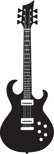 Plik wektorowy fretwork fantasia gitar icon design icon harmonic haven gitar emblem wektor