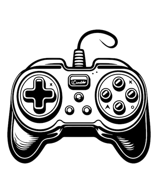 Plik wektorowy gamepad gamer wektor ilustracja